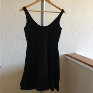 Black skater dress